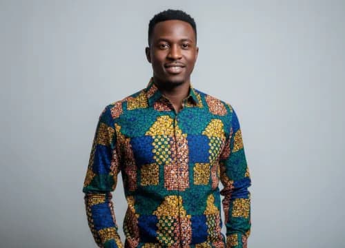 Ankara Print Men's Shirt
